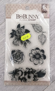 Bobunny floral stamp