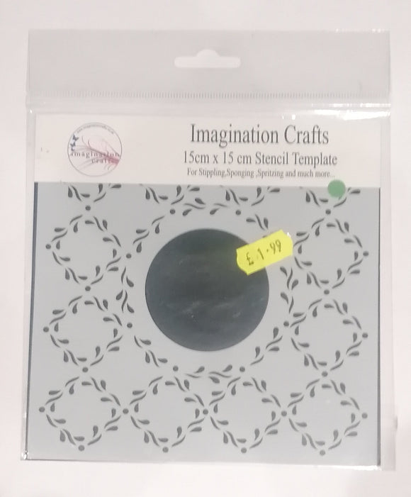 Imagination Crafts 15cm x 15cm stencil