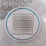 TODO 11 letterpress /hotfoil plates Pattern lock