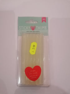 AC Sticky thumb mini clear glue gel sticks 24pce