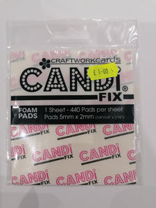 Craftwork cards CANDI-FIX Foam pads