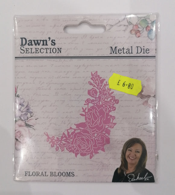Dawn's selection metal die set Floral blooms