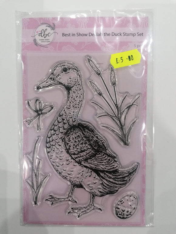 Dawn Bibby Stamp set Delilah the duck