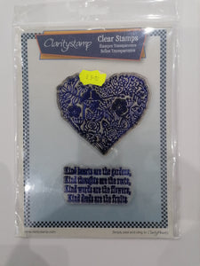 CLARITYSTAMP A5 clear stamp Heart