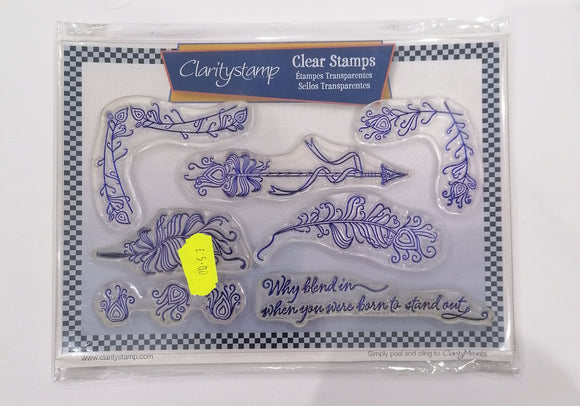 CLARITYSTAMP Clear stamp set