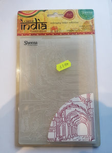 Sheena Douglass A taste of India embossing folder 5x7