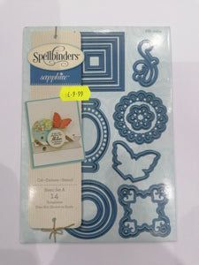 Spellbinders sapphire die Basic set A