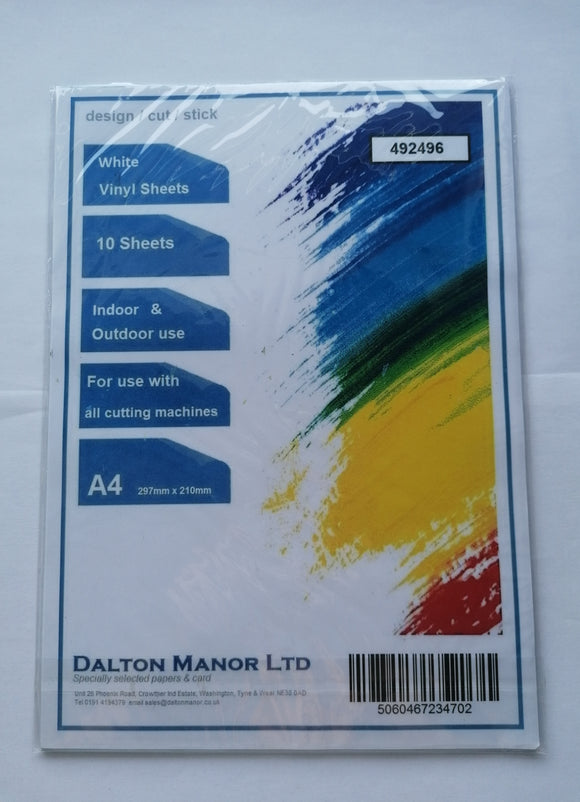 Dalton Manor A4 vinyl sheets BLACK