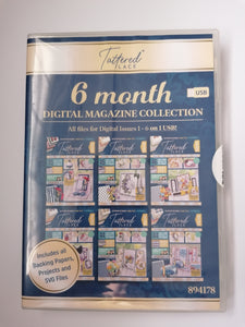 Tattered lace USB 6 Month digital magazine collection