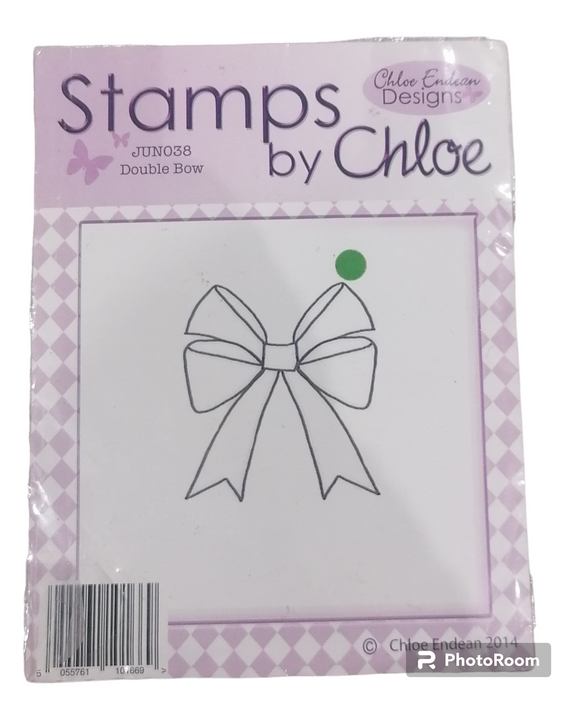 Stamps by chloe JUN038 Double bow