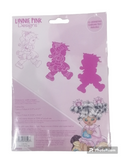 Linnie pink designs die & stamp set Little Ava