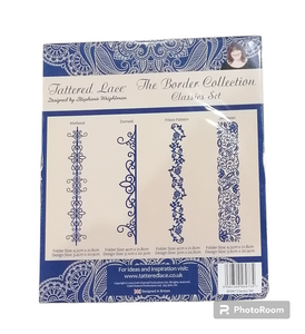 Tattered Lace Embossing folders The border collection Classics set