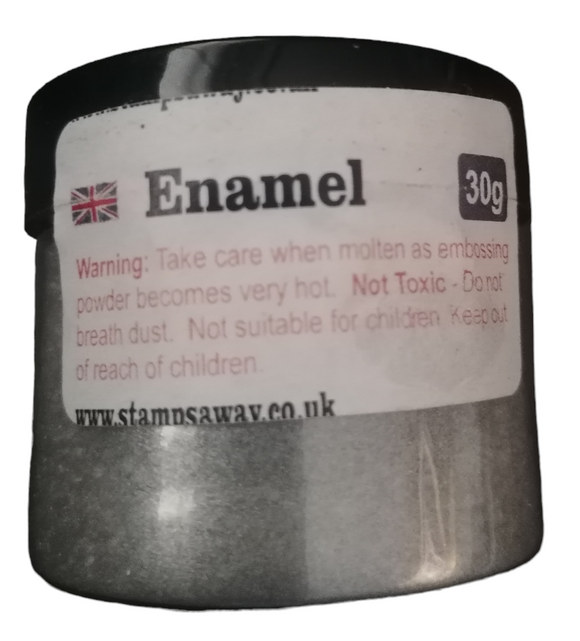 Stampsaway enamel powder Silver