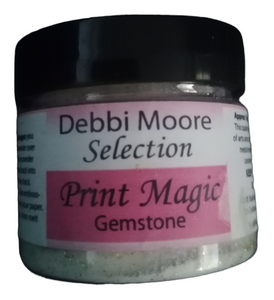 Debbie Moore selection Print magic Gemstone