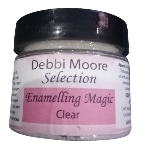 Debbie Moore selection Enamelling magic Clear