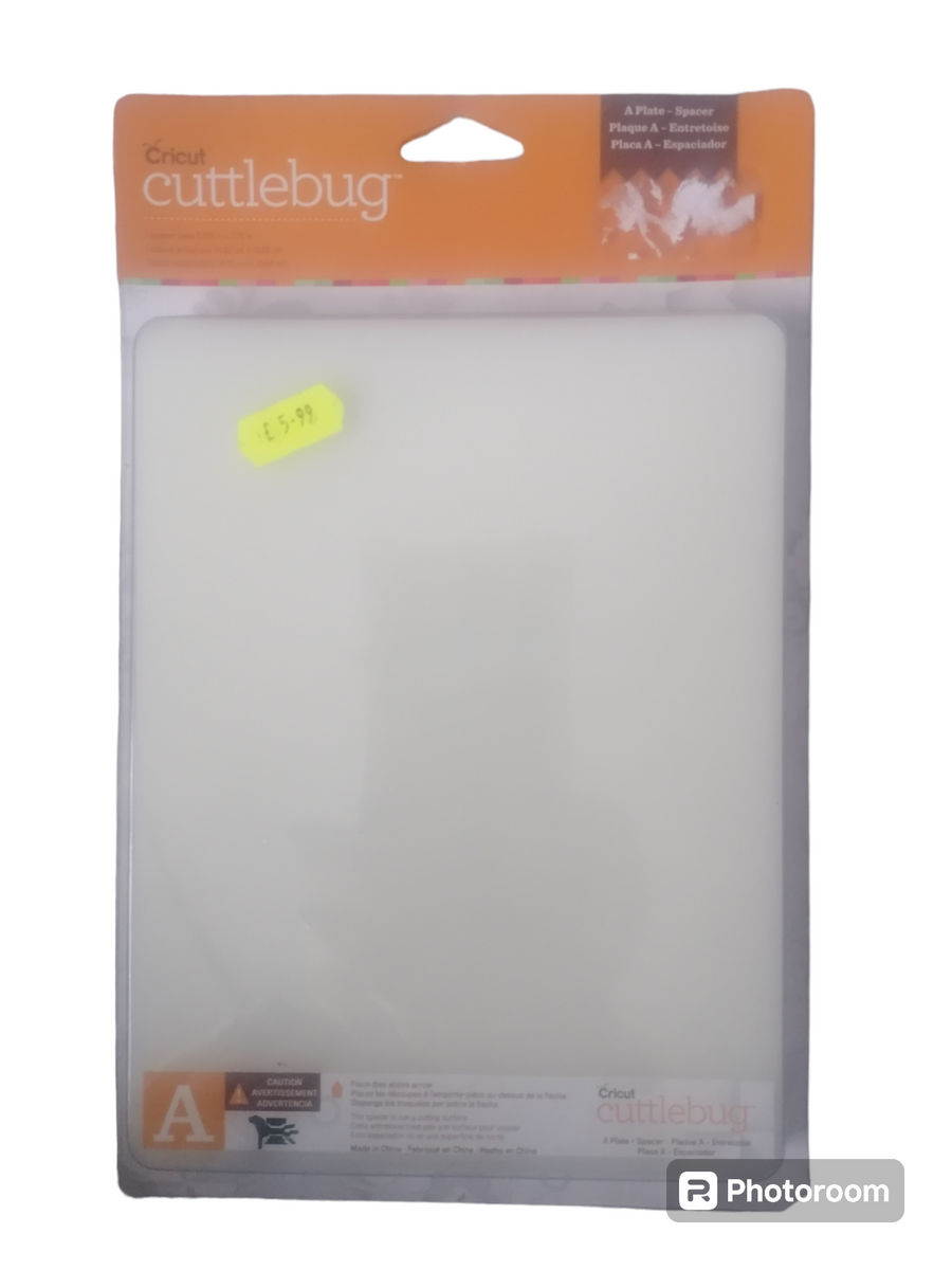 Cricut cuttlebug spacer A plate – carls craft cabin