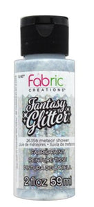 Plaid fantasy glitter fabric paint meteor shower