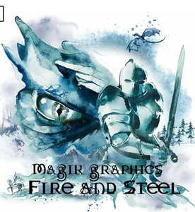 Magik graphics Cd-rom Fire & Steel