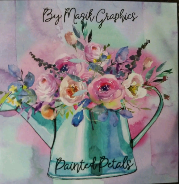 Magik graphics Cd-rom Painted Petals