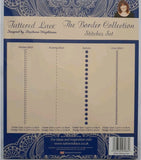 Tattered Lace embossing folders The border collection stitches set