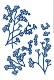 Tattered Lace die 3D decoupage forget me nots
