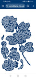 Tattered Lace die 3D decoupage Blumen rambling rose