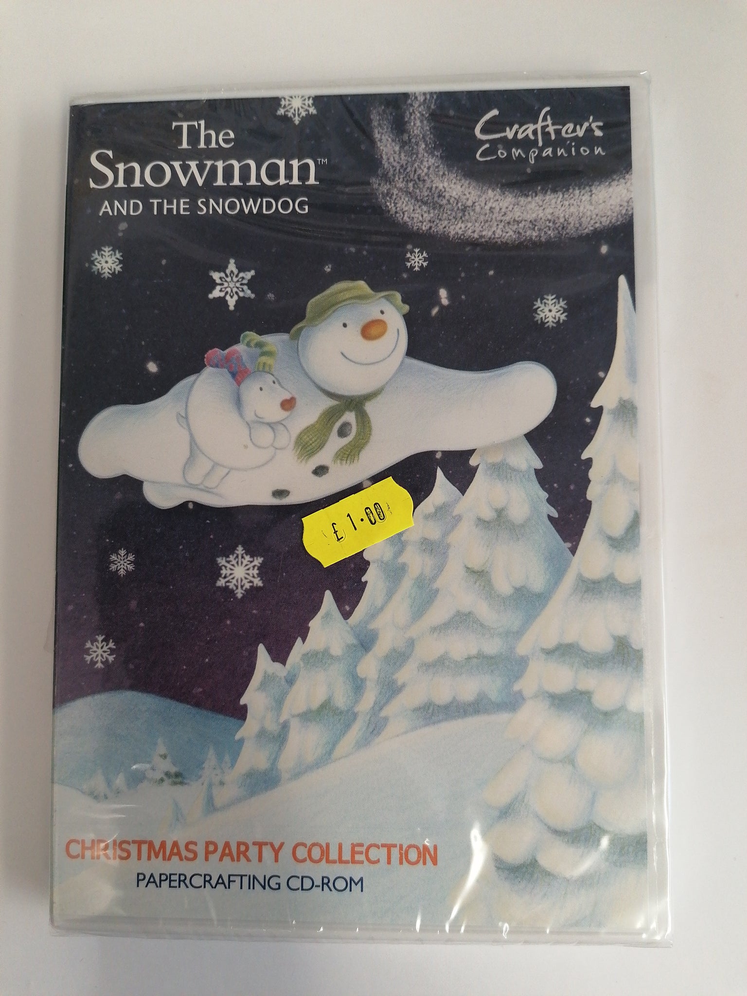 Crafters companion The Snowman and the Snow dog cd-rom – carls