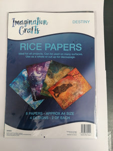 Imagination Crafts Rice paper Destiny