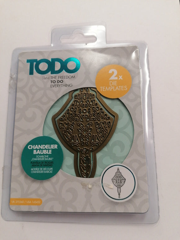 Todo chandelier bauble die