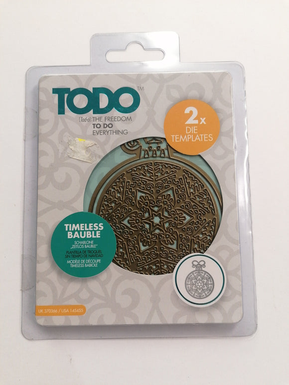 Todo timeless bauble die