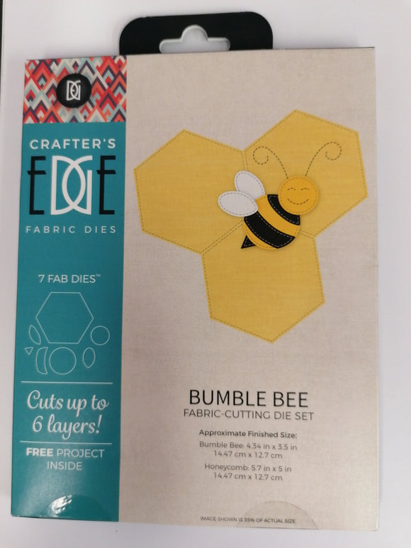 Crafters Edge fabric die Bumble bee