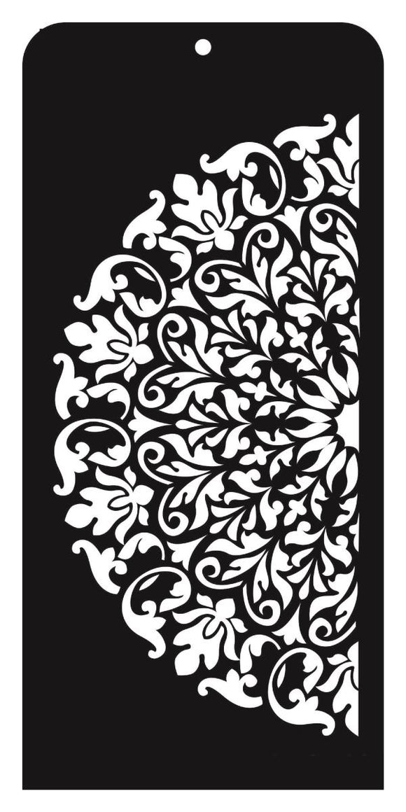 ANNA MARIE DESIGNS Mixed Media Stencil – 8″ x 4″ – No.33