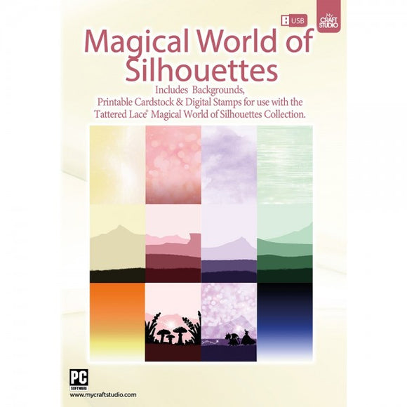 My Craft Studio Magical World of Silhouettes USB