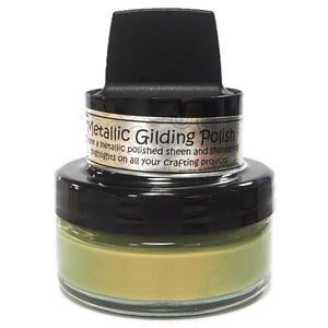 Cosmic Shimmer Metallic Gilding Polish GOLDEN OLIVE