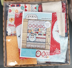 Adornit Snow Place like home quilt kit