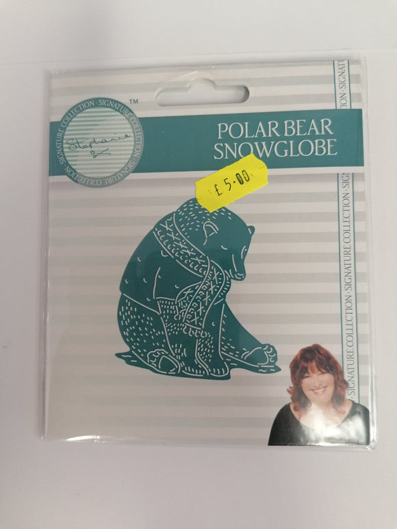 Signature collection Stephanie Polar bear Snowglobe die