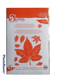 Sheena A5 stamp set A LEAF IN TIME