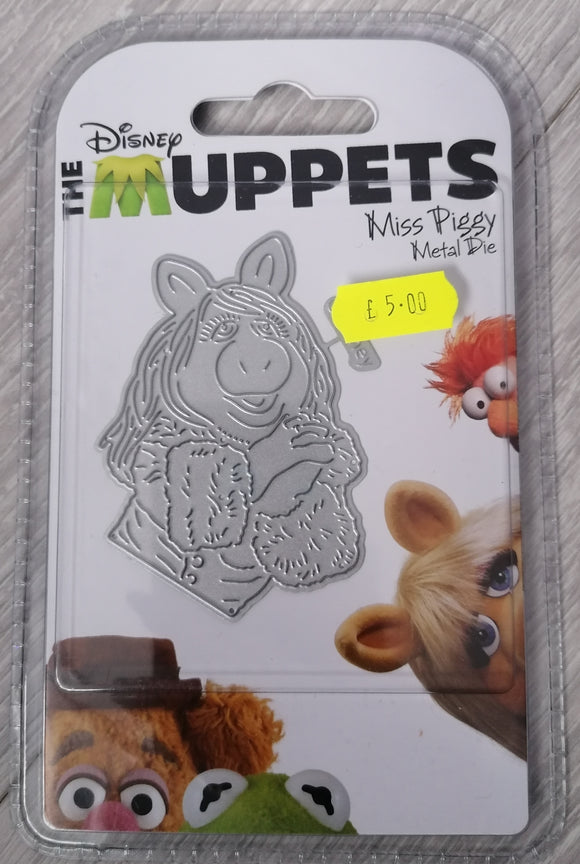 Disney The Muppets Miss Piggy metal die