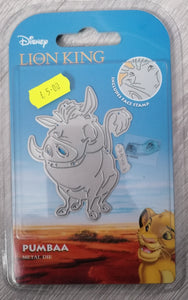 DISNEY LION King Pumba metal die