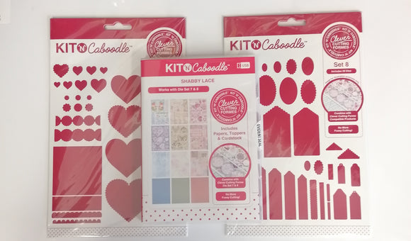 Kit N Caboodle USB & 2 Die sets (shabby lace)