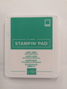 Stampin up ink pad Just Jade