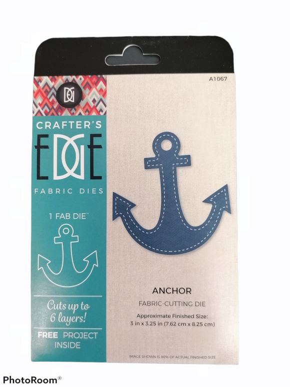 Crafters Edge fabric die Anchor