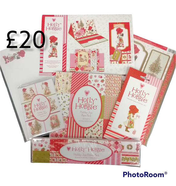 Holly Hobbie card kit ...Holiday Joys