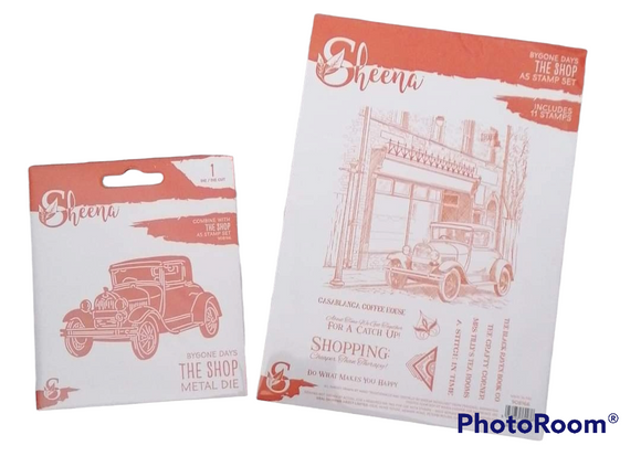 Sheena die & A5 stamp set THE SHOP