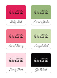 Altenew Floral 6 Crisp Dye Ink Mini Cube Set