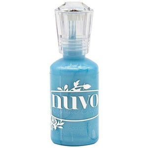 Nuvo -crystal drops - gloss calming aqua - 1800n