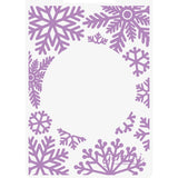 Gemini by crafter's Companion embossing folder SNOWFLAKE KISSES