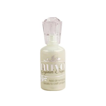 Nuvo -crystal drops - ivory seashell - 675n