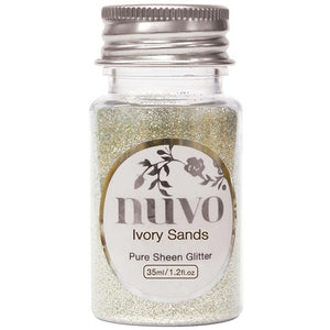 NUVO BY TONIC STUDIOS PURE SHEEN GLITTER IVORY SANDS | 35ML
