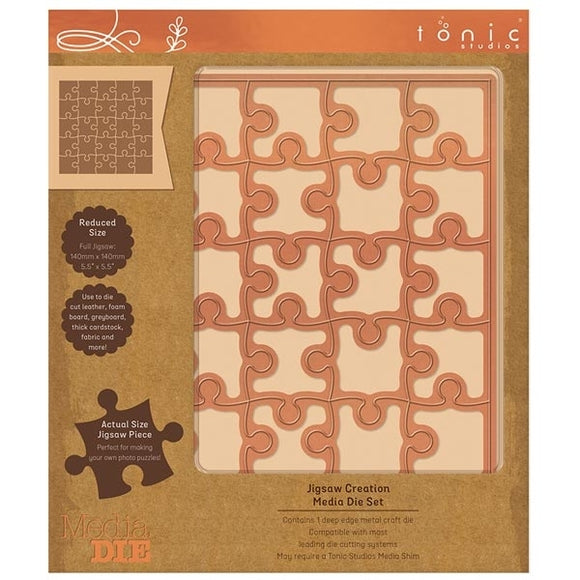 Tonic Studios - Media Die - Jigsaw Creation Media Die Set - 2393E